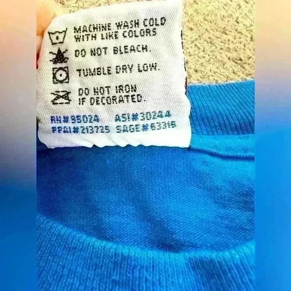 Bayside Ford Volunteer Corp Adult Med Blue Crewneck Short Sleeve Cotton T-shirt - Picture 6 of 7